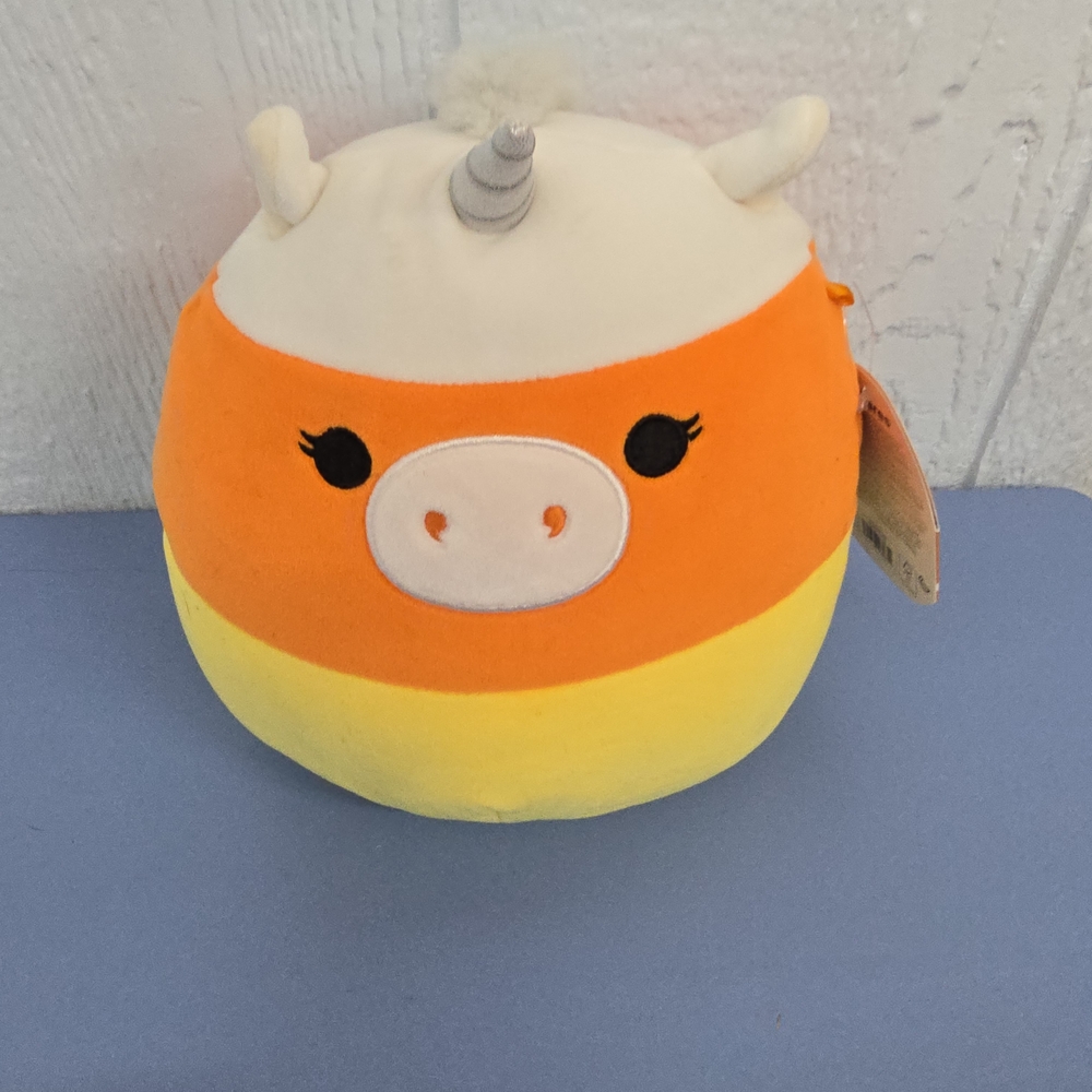 Squishmallows Vibrant Orange and Yellow Plush